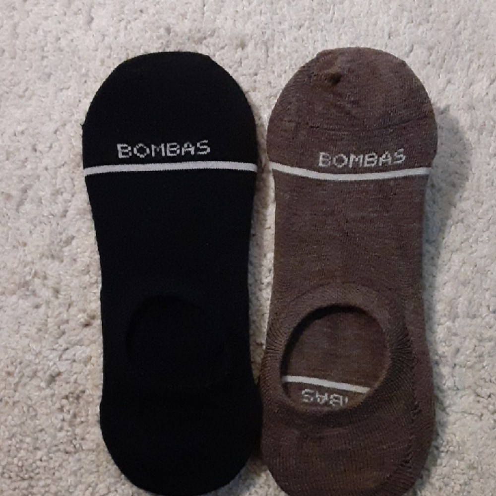 Bombas Men's No-Show Socks - Black and Brown